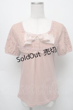 画像1: axes femme / レーストップス  ピンク S-25-09-16-021-AX-TO-AS-ZS