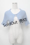 MILK / サマーニット  ブルー S-25-09-16-023-ML-TO-HR-ZS