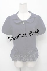 LODISPOTTO / ビジューボタンジャケット  紺 S-25-09-16-024-LO-JA-AS-ZT365