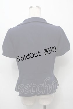 画像2: LODISPOTTO / ビジューボタンジャケット  紺 S-25-09-16-024-LO-JA-AS-ZT365