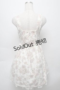 画像2: axes femme / 花柄ワンピース  オフ S-25-09-16-029-AX-OP-AS-ZS