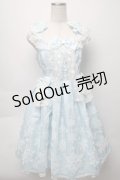 Angelic Pretty / Jewelry Snowジャンパースカート  サックス S-25-09-16-034-AP-OP-AS-ZS