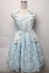画像1: Angelic Pretty / Jewelry Snowジャンパースカート  サックス S-25-09-16-034-AP-OP-AS-ZS (1)