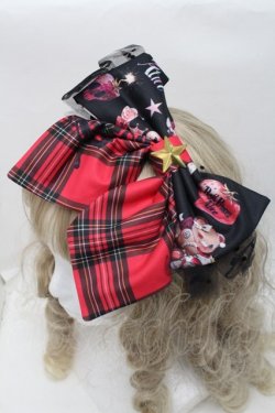 画像3: Royal Princess Alice / Skull Psycho Strawberry Spinコラボ カチューシャ  赤 S-25-09-17-003-LO-AC-HR-ZS