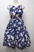 Angelic Pretty / SPACE TOYSジャンパースカート  紺 S-25-09-17-029-AP-OP-SZ-ZS