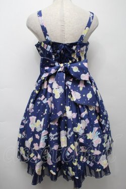画像2: Angelic Pretty / SPACE TOYSジャンパースカート  紺 S-25-09-17-029-AP-OP-SZ-ZS