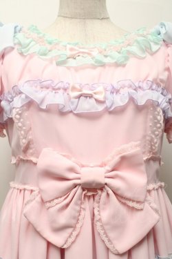 画像3: Angelic Pretty / しゃぼん玉ワンピース  ピンク S-25-09-17-035-AP-OP-SZ-ZS