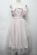 BABY,THE STARS SHINE BRIGHT / Charlotteチュールジャンパースカート  ピンク S-25-09-17-037-BA-OP-AS-ZT482