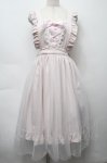 画像1: BABY,THE STARS SHINE BRIGHT / Charlotteチュールジャンパースカート  ピンク S-25-09-17-037-BA-OP-AS-ZT482 (1)