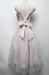 画像2: BABY,THE STARS SHINE BRIGHT / Charlotteチュールジャンパースカート  ピンク S-25-09-17-037-BA-OP-AS-ZT482 (2)