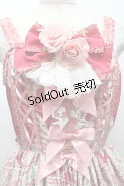 画像3: Angelic Pretty / Belle Epoque Roseジャンパースカート  ワイン S-25-09-17-038-AP-OP-AS-ZS