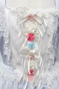 画像3: BABY,THE STARS SHINE BRIGHT / Garden Flowerジャンパースカート - サックス S-25-09-17-041-BA-OP-SZ-ZS