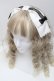 画像1: Angelic Pretty / Mademoiselleカチューシャ  黒ｘ白 S-25-09-17-006-AP-AC-HR-ZS (1)