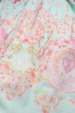 画像5: BABY,THE STARS SHINE BRIGHT / はなもも Shangri-La柄リボンジャンパースカート  ミント S-25-09-17-044-BA-OP-HR-ZT482 (5)