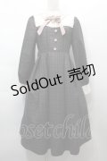 Amavel / Tarte Fillingクラシカルチェックワンピース  ブラウン S-25-09-17-046-CA-OP-HR-ZS