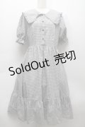 m petit by misako / ギンガムチェックワンピース LL 黒ｘ白 S-25-09-17-048-LO-OP-HR-ZS