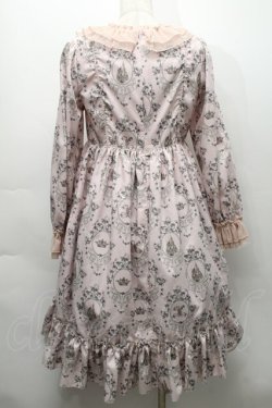 画像2: Melody BasKet / ＯＰ Rose Princessヨーク切替ワンピース  ピンク S-25-09-17-051-LO-OP-AS-ZS