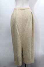 画像2: 【SALE】INGEBORG / フロントボタンスカート  ベージュ S-25-09-17-057-LO-SK-SA-ZT516 (2)