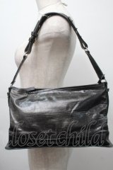Jean Paul GAULTIER / レザーショルダーバッグ  黒 S-25-09-17-012-GO-BG-AS-ZS