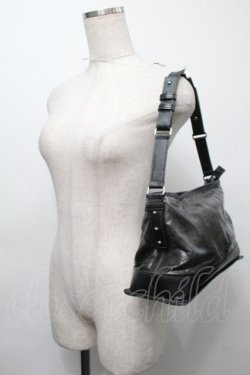 画像3: Jean Paul GAULTIER / レザーショルダーバッグ  黒 S-25-09-17-012-GO-BG-AS-ZS