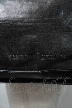 画像4: Jean Paul GAULTIER / レザーショルダーバッグ  黒 S-25-09-17-012-GO-BG-AS-ZS