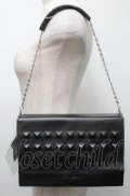Jean Paul GAULTIER / スタッズショルダーバッグ  黒 S-25-09-17-013-GO-BG-AS-ZS