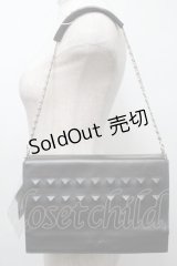 Jean Paul GAULTIER / スタッズショルダーバッグ  黒 S-25-09-17-013-GO-BG-AS-ZS