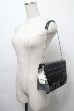 画像3: Jean Paul GAULTIER / スタッズショルダーバッグ  黒 S-25-09-17-013-GO-BG-AS-ZS