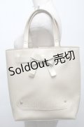 m petit by misako / 前リボン2WAYトートバッグ  ゴールド S-25-09-17-015-LO-BG-HR-ZS