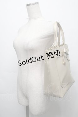 画像3: m petit by misako / 前リボン2WAYトートバッグ  ゴールド S-25-09-17-015-LO-BG-HR-ZS