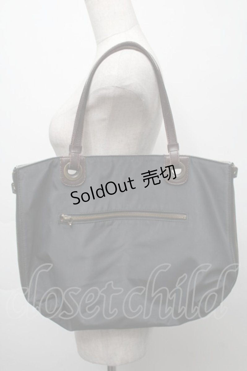 画像2: Jean Paul GAULTIER / BAGVサイバーリバーシブルトート  黒ｘ玉虫 S-25-09-17-016-GO-BG-AS-ZS (2)
