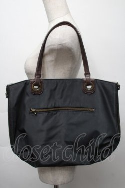 画像2: Jean Paul GAULTIER / BAGVサイバーリバーシブルトート  黒x玉虫 S-25-09-17-016-GO-BG-AS-ZS