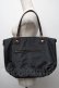 画像2: Jean Paul GAULTIER / BAGVサイバーリバーシブルトート  黒x玉虫 S-25-09-17-016-GO-BG-AS-ZS (2)
