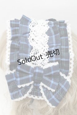 画像3: axes femme kawaii / タータンチェックヘッドドレス  ブルー S-25-09-17-002-AX-AC-HR-ZS