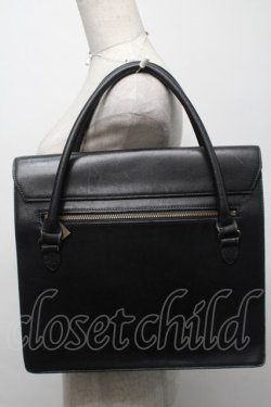 画像2: Jean Paul GAULTIER / ロゴ型押しレザーバッグ  黒 S-25-09-17-018-GO-BG-AS-ZS