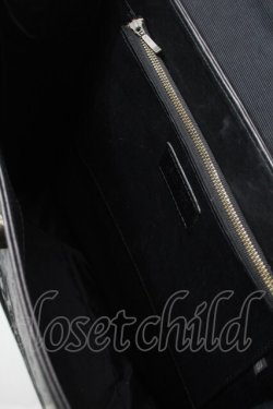 画像5: Jean Paul GAULTIER / ロゴ型押しレザーバッグ  黒 S-25-09-17-018-GO-BG-AS-ZS