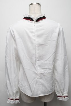 画像2: Amavel / 和風刺繍プルオーバーブラウス  白 S-25-09-17-019-CA-BL-HR-ZS