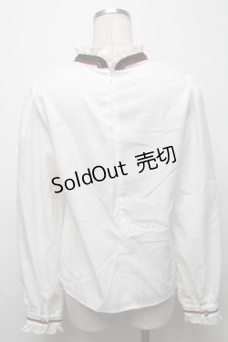 画像2: Amavel / 和風刺繍プルオーバーブラウス  白 S-25-09-17-019-CA-BL-HR-ZS