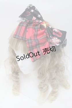 画像1: Royal Princess Alice / Skull Psycho Strawberry Spinコラボ カチューシャ  赤 S-25-09-17-003-LO-AC-HR-ZS