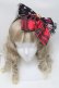 画像2: Royal Princess Alice / Skull Psycho Strawberry Spinコラボ カチューシャ  赤 S-25-09-17-003-LO-AC-HR-ZS (2)