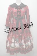 Angelic Pretty / Princess Catワンピース  ボルドー S-25-09-17-025-AP-OP-HR-ZS