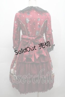 画像2: Angelic Pretty / Princess Catワンピース  ボルドー S-25-09-17-025-AP-OP-HR-ZS