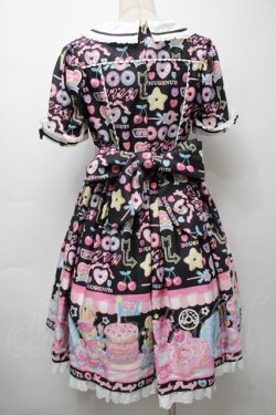 画像2: Angelic Pretty / Toy's Donut Dinerワンピース  クロ S-25-09-17-026-AP-OP-SZ-ZS