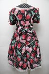 画像2: Angelic Pretty / Fresh Strawberry Dinerワンピース  黒 S-25-09-17-027-AP-OP-HR-ZT056 (2)