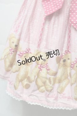 画像3: Shirley Temple / テディベアワンピース 160 ピンク S-25-09-23-032-ET-OP-AS-ZS