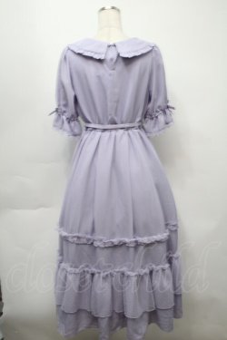 画像2: axes femme kawaii / プチリボンワンピース  ラベンダー S-25-09-23-035-AX-OP-AS-ZS