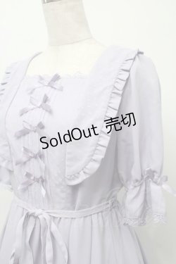 画像3: axes femme kawaii / プチリボンワンピース  ラベンダー S-25-09-23-035-AX-OP-AS-ZS