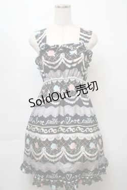 画像1: MILK / Sugar cakeドレス  黒 S-25-09-23-037-ML-OP-AS-ZS