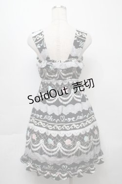 画像2: MILK / Sugar cakeドレス  黒 S-25-09-23-037-ML-OP-AS-ZS