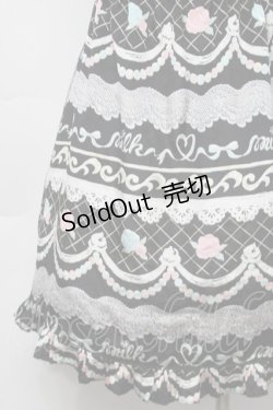 画像3: MILK / Sugar cakeドレス  黒 S-25-09-23-037-ML-OP-AS-ZS